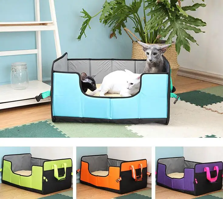 Складная дышащая подстилка для собак U образный дорожный рюкзак перевозки легко