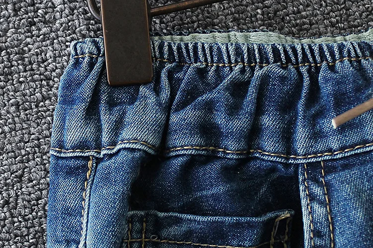 Новые женские джинсы с вышивкой и дырками свободные штаны шаровары большие