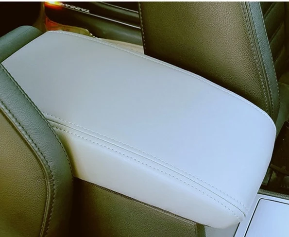 1011 Автомобильная центральная консоль подлокотник коробка крышка DIY кожаный защитный коврик для Toyota Camry 2012 2013 - Название цвета: 1011
