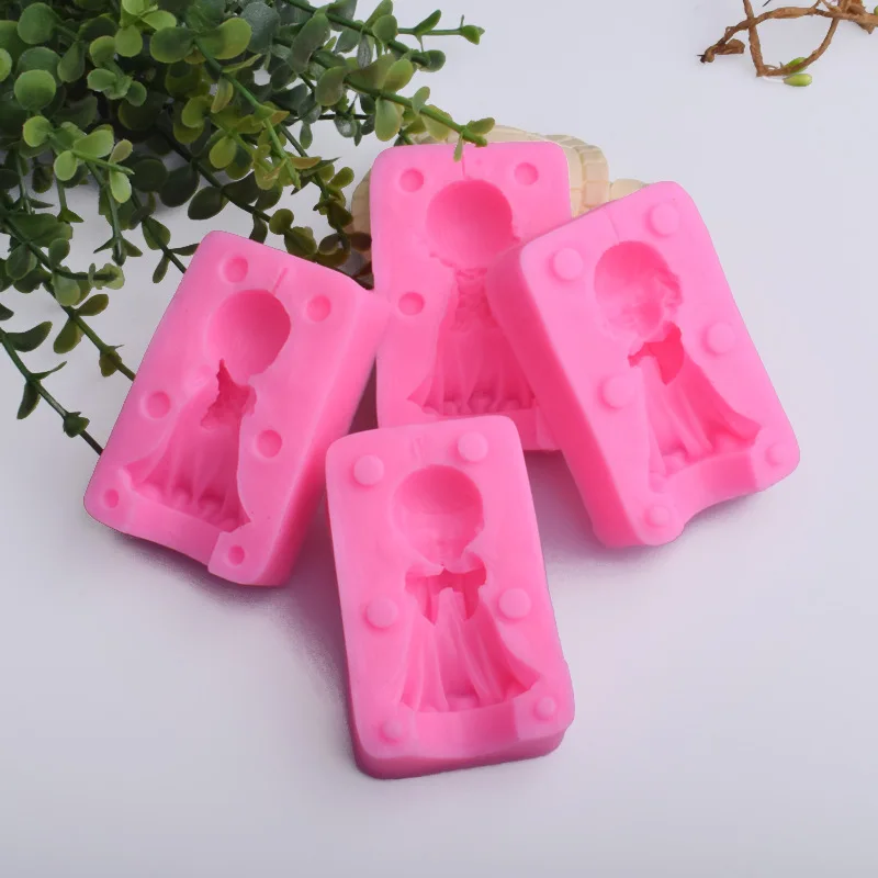 Aomily 3D Ангел Мальчик девушка Фондант фотообои кухня Сделай Сам инструменты для