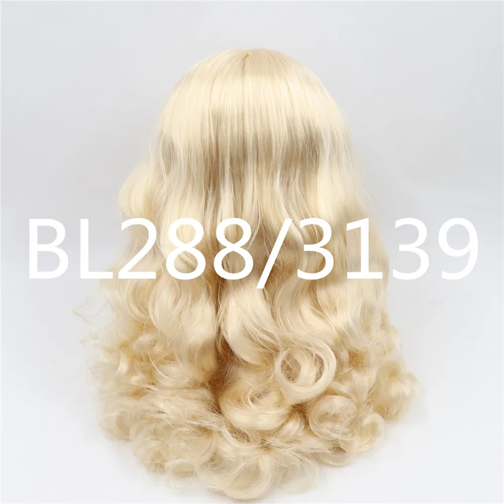 Blyth кукла ледяной RBL головы и купол парик волосы для DIY пользовательские куклы