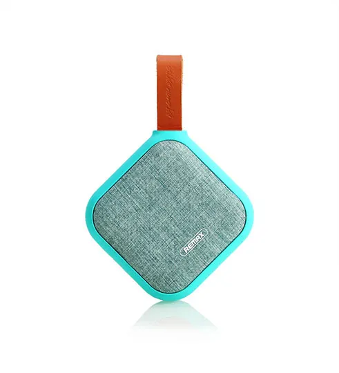 Портативный Bluetooth-динамик REMAX RB-M15 Bluetooth-колонка из ткани и кожи класс