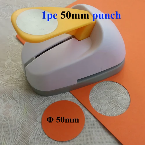Большой 2 ''5 см круг furador бумажные удары для скрапбукинга ремесло perfurador diy для перфорации бумаги круг резак 3178 - Цвет: Circle