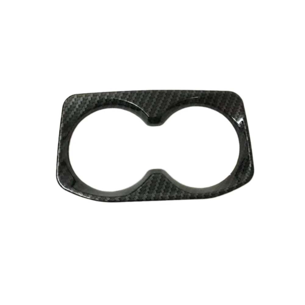 For Peugeot 5008 2017 AccessoriesABS carbon fiber look Water Cup Holder Cover Car Styling Interior Trim Strip | Автомобили и