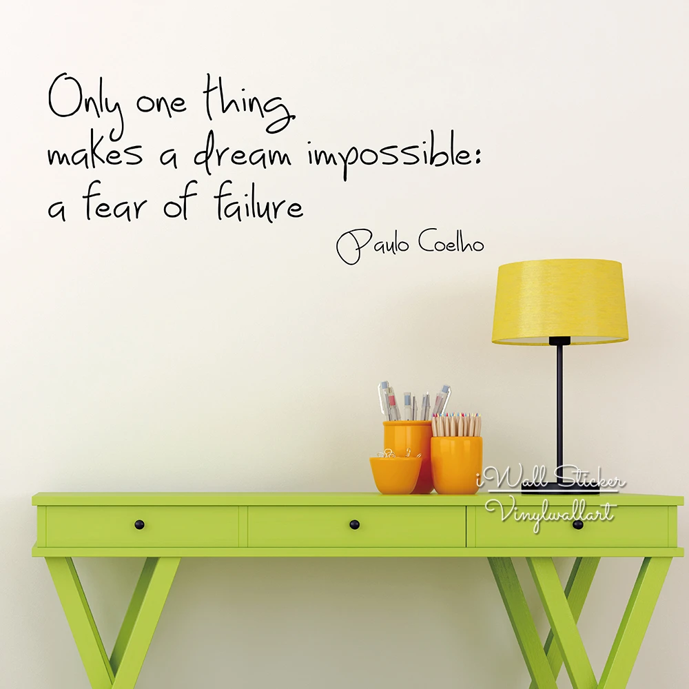 Мечта Цитата Настенная Наклейка мотивирующая фотография искусственная винил