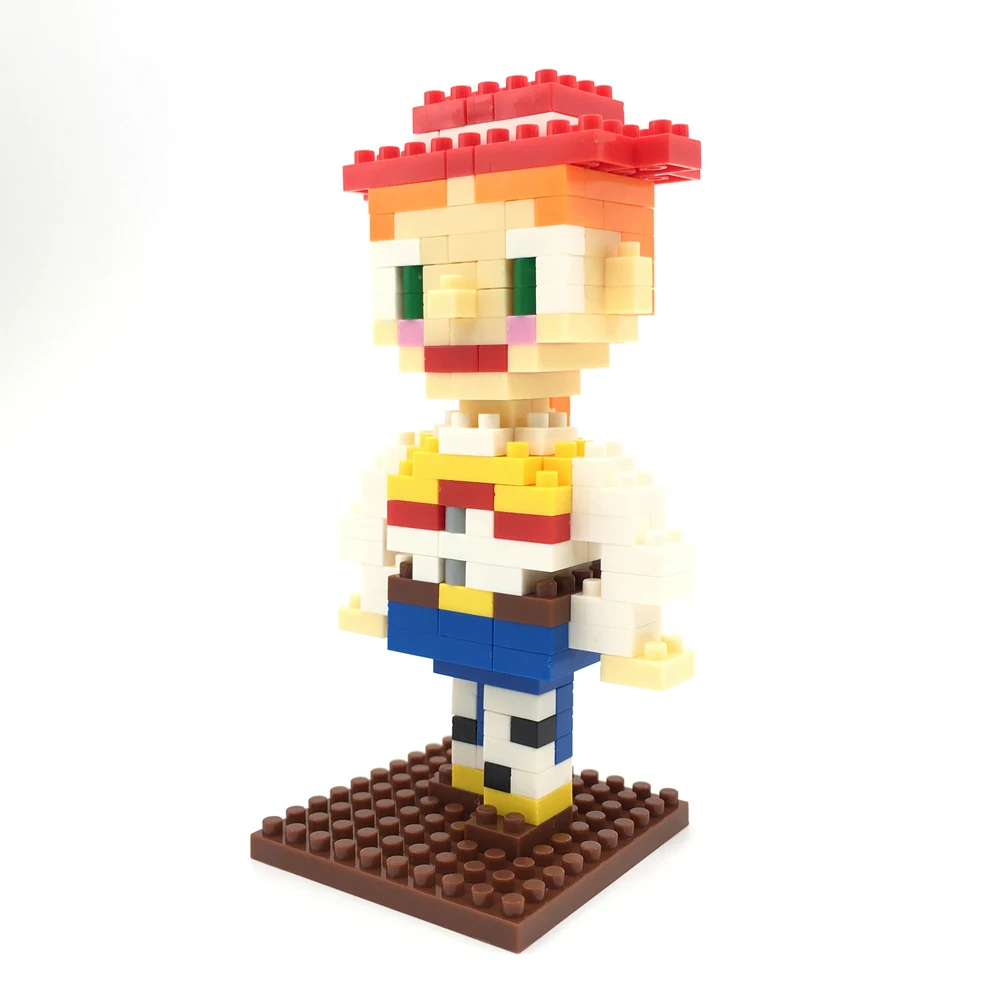 LOZ Вуди из Истории игрушек Базз Лайтер Джесси игрушка удовольствие подвижная