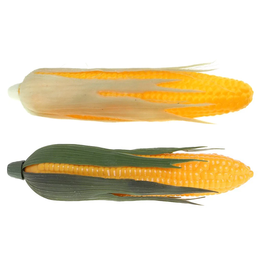 

1pc Artificial Vegetables Lifelike Corn Fake Vegetable Home House Kitchen Food Artificial Decoration Photography Props