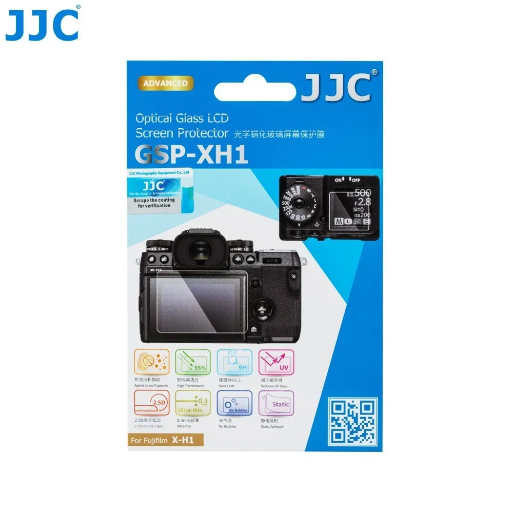 JJC X H1 ультратонкое 0 3 мм оптическое стекло для камеры ЖК экрана FUJIFILM|Защита