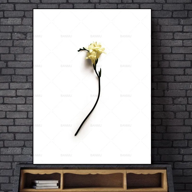 Постер холст настенная живопись художественное украшение настенное растение
