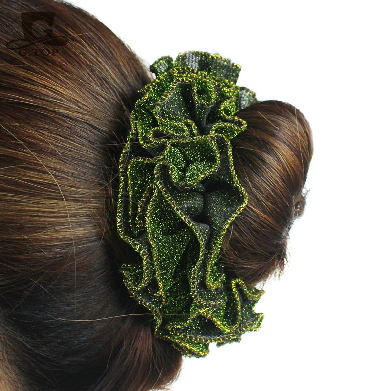 Women Bright Silk Velvet Hair Ropes Scrunchies Bands Scrunchy Elastic Ties | Headband