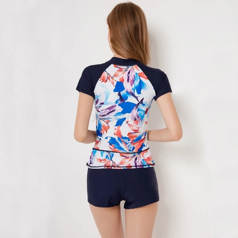 Женский купальник бикини размера плюс 2 шт./компл. Пляжная купальная одежда для