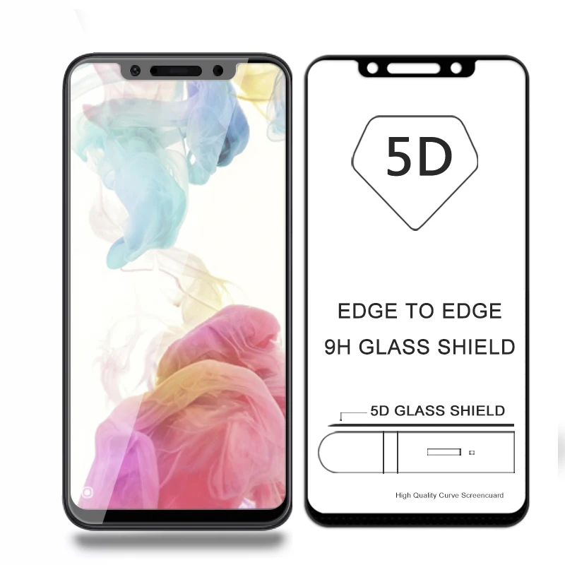 Wangcangli pocophone f1 стекло Xiaomi PocoPhone F1 6 18 &quot5D полное покрытие краев закаленное Защита