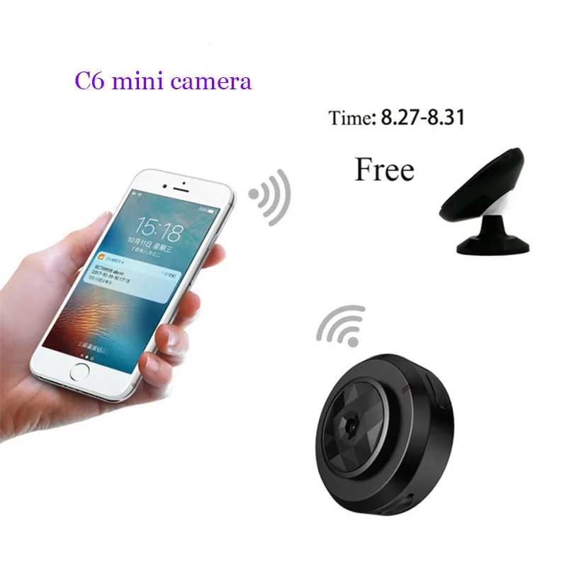 C6 Camsoy мини камера WIFI HD 720P со смартфоном приложение ночное видение IP C1 Домашняя