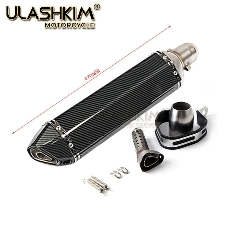 

Motorcycle Exhaust Muffler Escape Full System Slip-On For YAMAHA TMAX T-MAX 500 530 TMAX530 TMAX500 Z900 Z800 Z750 ZX10R