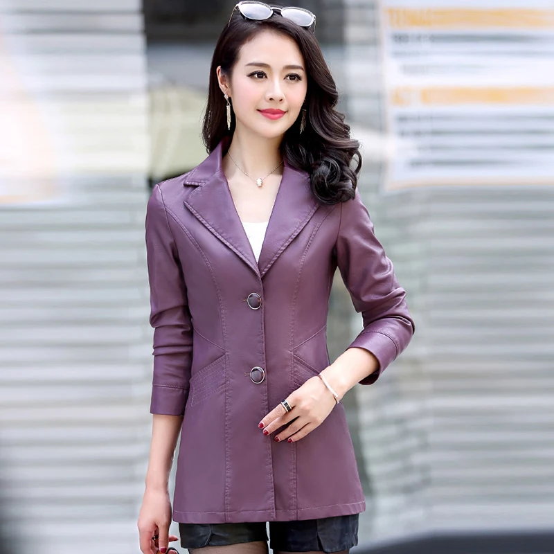 Новинка 2017 осенне зимняя женская модная черная ветровка длинная куртка из