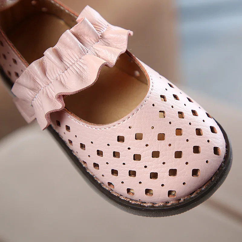 Сандалии для девочек летняя обувь детей ясельного возраста Повседневная дышащая