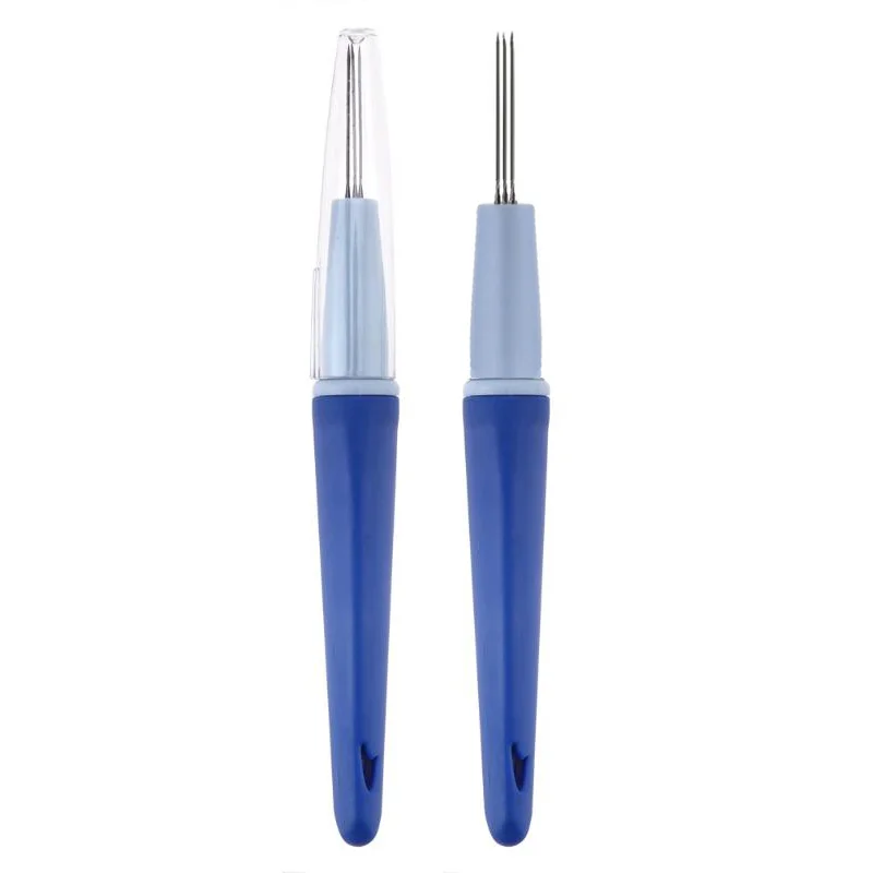 DIY Sewing Felt Flowers Needle Pen The Poking Fun Tools for Wool Replace Needles with Art Handwork Craft Multi Tool | Дом и сад