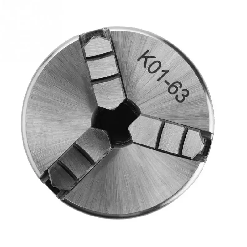 

3-Jaw K01-63/M14 Self-Centering Manual Power Type Lathe Chuck for Woodworking for woodworking lathe