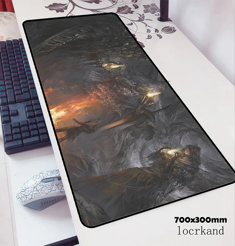 Коврик для мыши dark souls 700x300x3 мм 3d компьютерный коврик геймпад модный игровой
