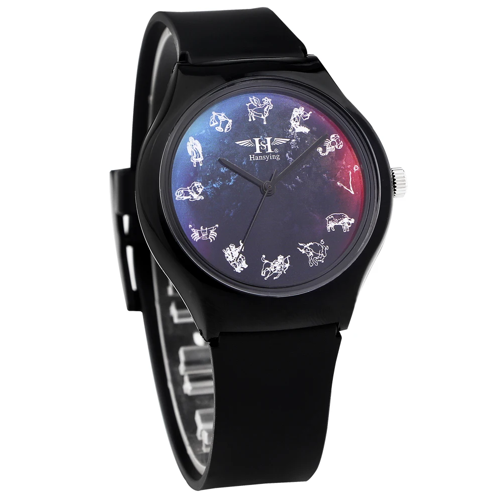 

Hansying Night Sky Constellation Creative Design Boy Girls and Women Men Wrist Waterproof Quartz Watch relogio masculino