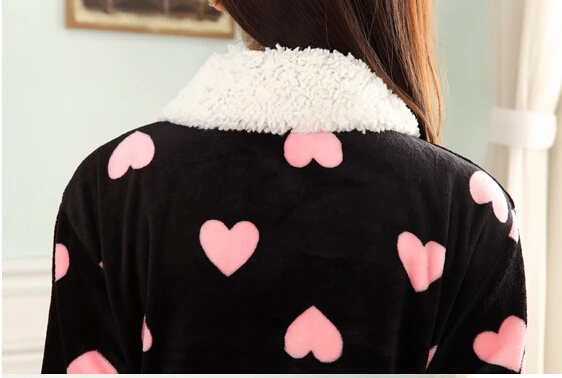 Женские пижамы зимние фланелевые пижамные комплекты милая Пижама Женская пижама