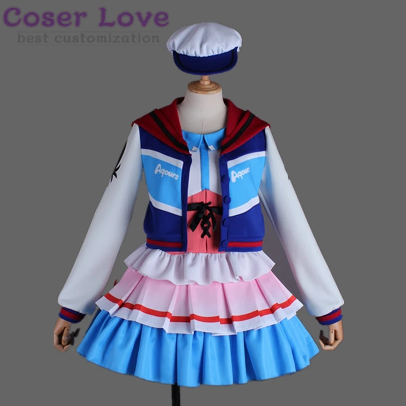 

LoveLive Aqours Next SPARKLING Over the Rainbow Kurosawa Ruby Cosplay Costume Halloween Christmas Costume
