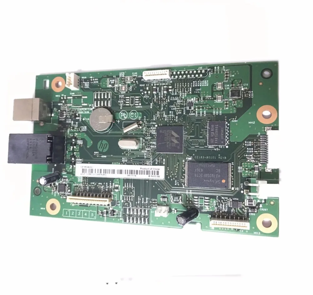 

Einkshop CZ165-60001 бывший в употреблении форматирующий блок PCA ASSY логическая основная плата Материнская плата для HP M177 177 177FW 177FN