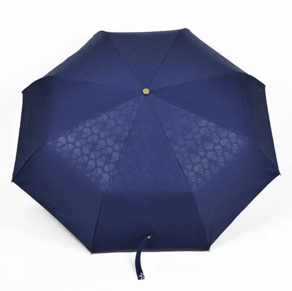 Горячая Распродажа Уникальный креативный Зонт с черепом анти УФ Солнечный