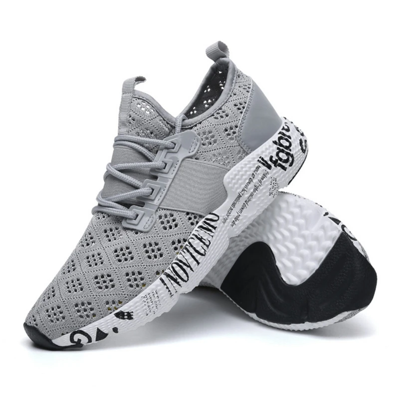 Tennis women's summer walking shoes hollow flower couple slippery breathable models male Mens Mesh Shoes | Обувь