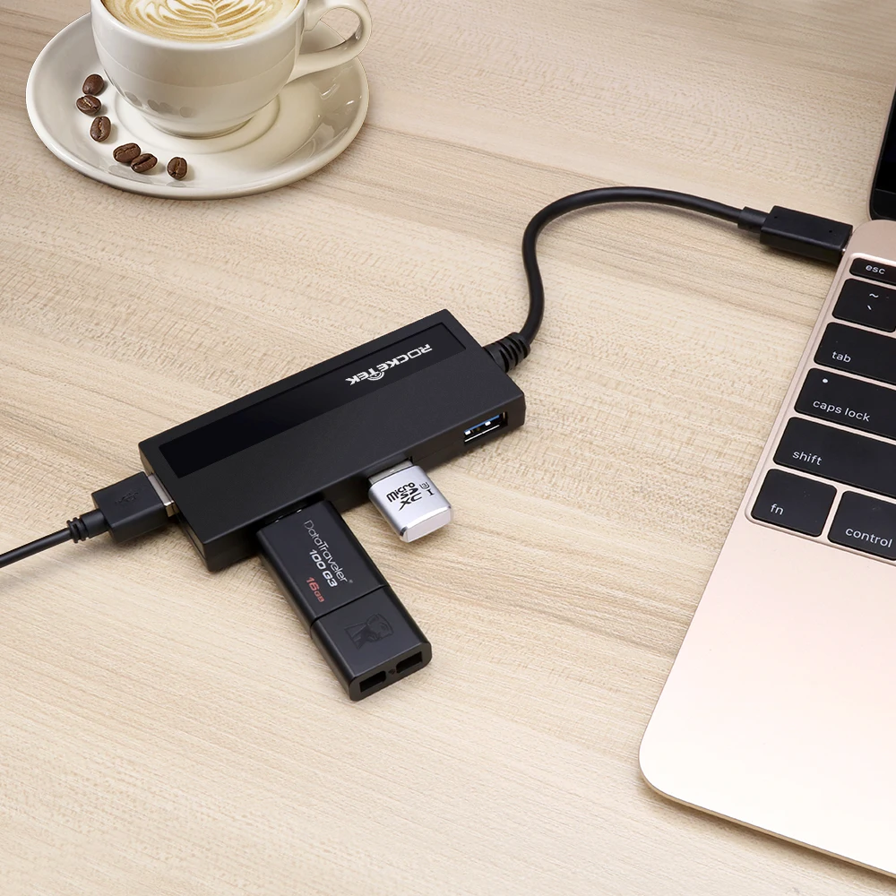 Мультифункция usb-c usb 3 1 4 порта type c концентратор для зарядки мобильного телефона |
