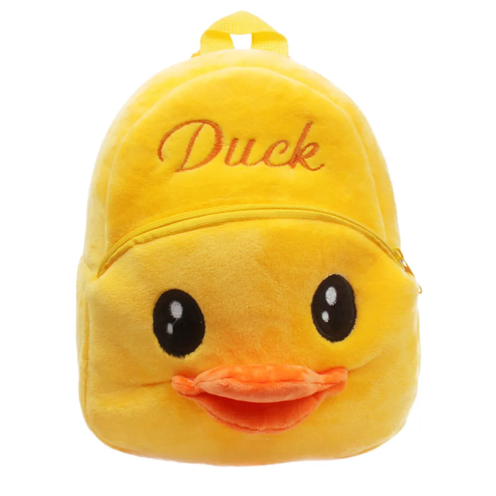 Новая симпатичная детская школьная сумка мультяшный плюшевый мини рюкзак для