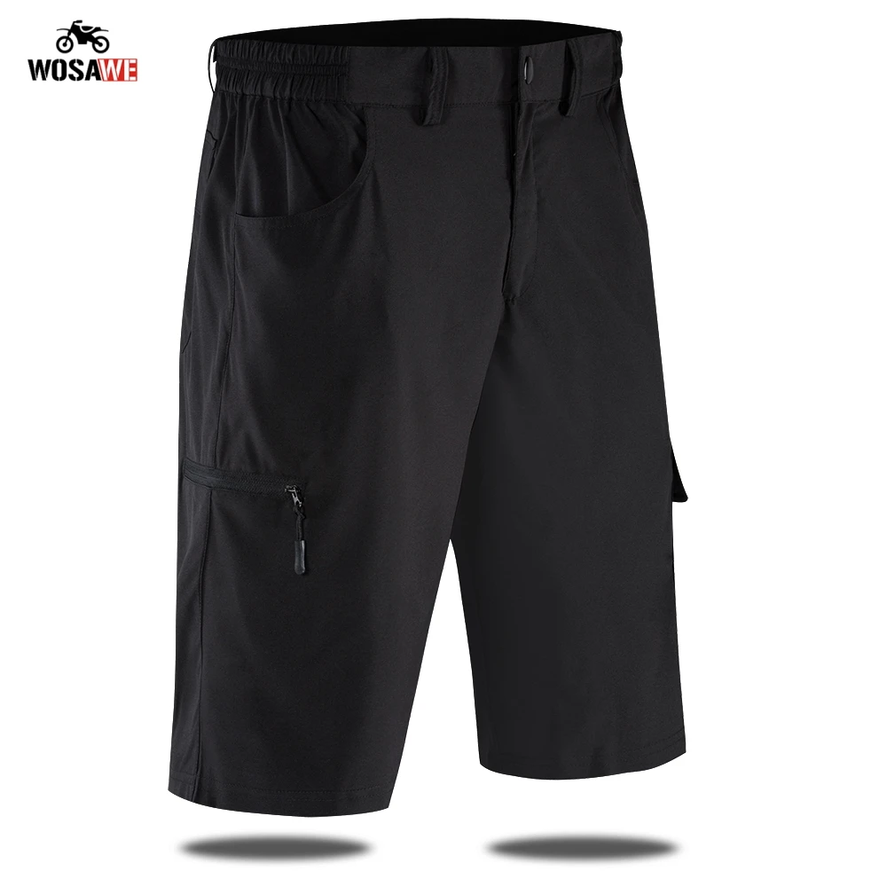 Мужские шорты для мотокросса WOSAWE байкерские горного велосипеда езды по