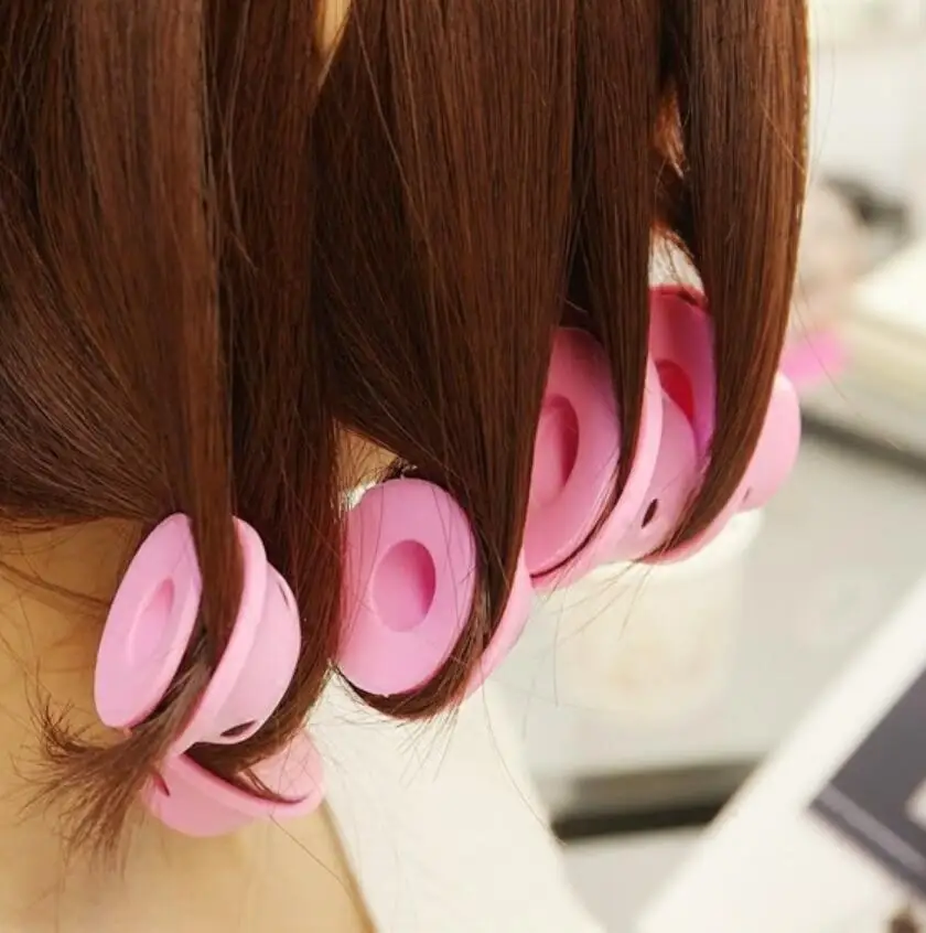 (10шт/упаковка) 5шт Большие и маленькие грибные колокольчики из силикона, не повреждающие волосы, аксессуары для женщин.