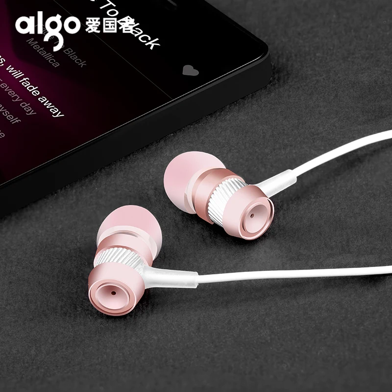 Оригинальные наушники Aigo A669 в ухо HD HIFI без потерь Динамический драйвер