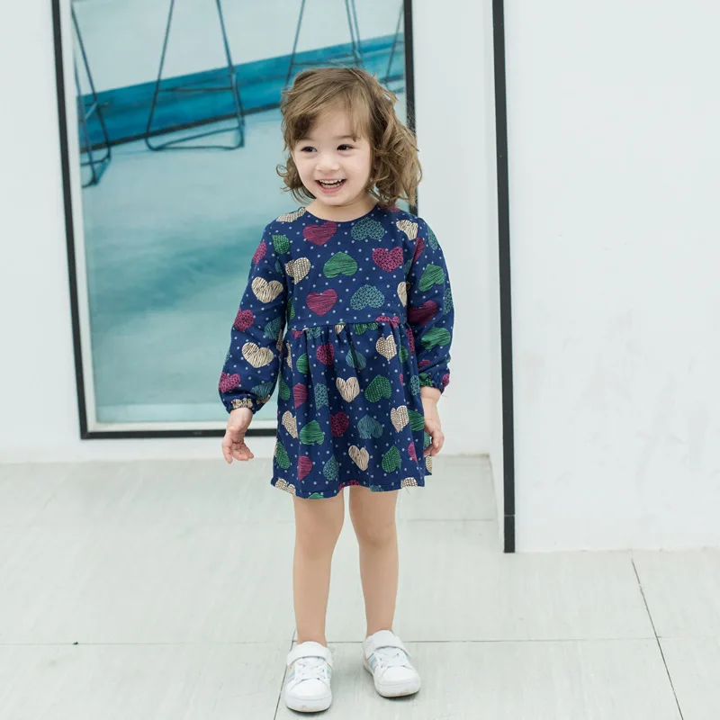 2019 Summer Children's Casual Dresses 2 3 4 5 6 years Kids Print Party Dress Baby Girl Birthday Vestidos For Girls Clothes | Детская