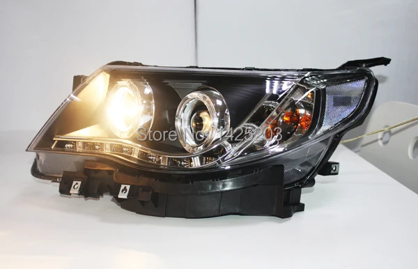 Для Subaru Forester светодиодный фонарь ангельские глазки с линзы проектора Bi Xenon 2008-2011