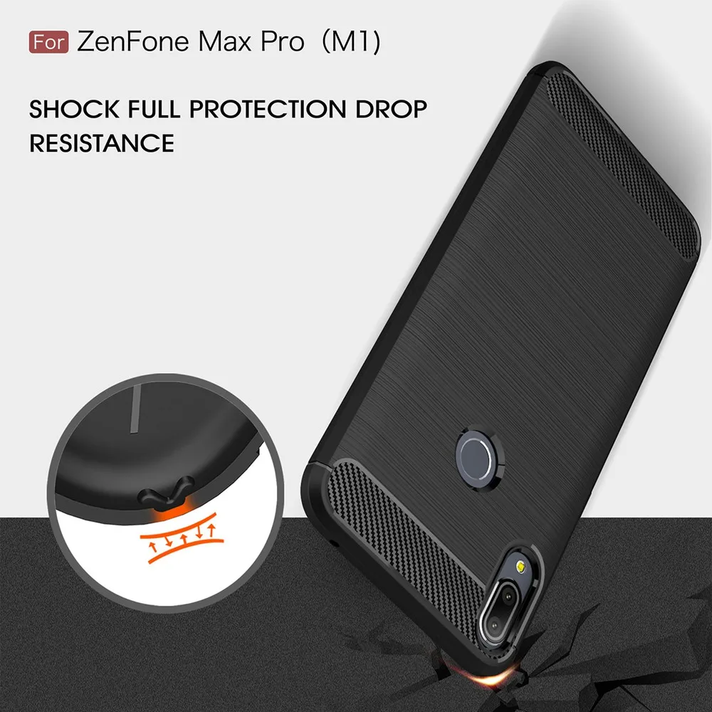 Мягкий чехол из ТПУ для ASUS Zenfone Max M1 Pro ZB601KL 5 Live ZC600KL ZE620KL ZB553KL 4 Plus ZB570TL | Мобильные