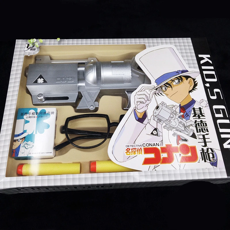Набор игрушечных пистолетов для костюмированной вечеринки Detective Conan Kid реквизит