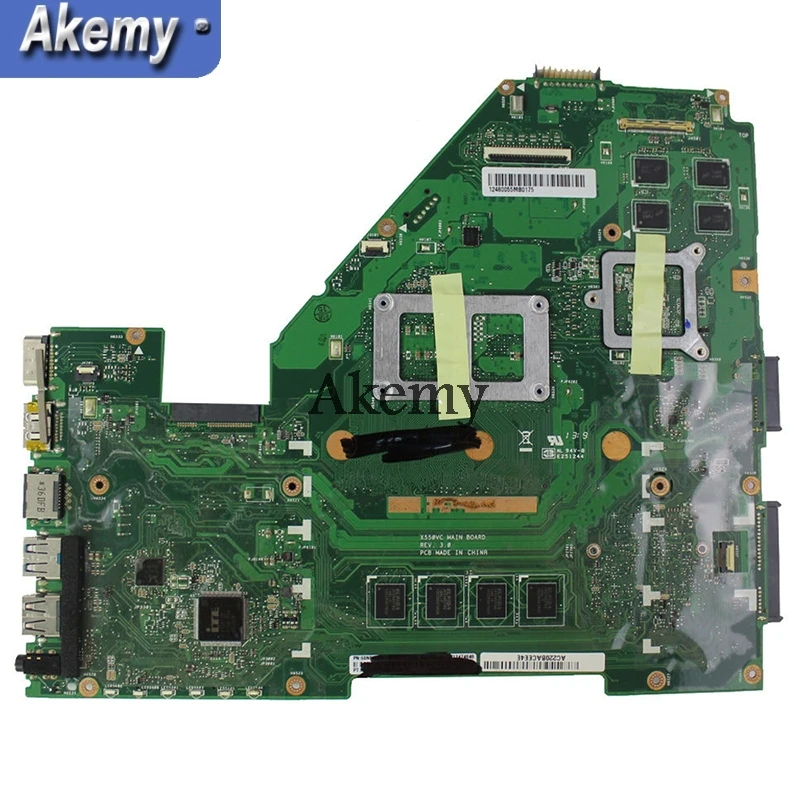 Akemy X550VC материнская плата для ноутбука ASUS X550VC R510V X550V X550 тесты оригинальная 4 г оперативная память GT720M-2G