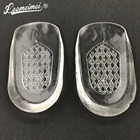 Силиконовые пяточные стельки, силикагелевые вставки под пятку, от пяточной боли, уход за здоровьем ног, поддержка шпор, подушечки