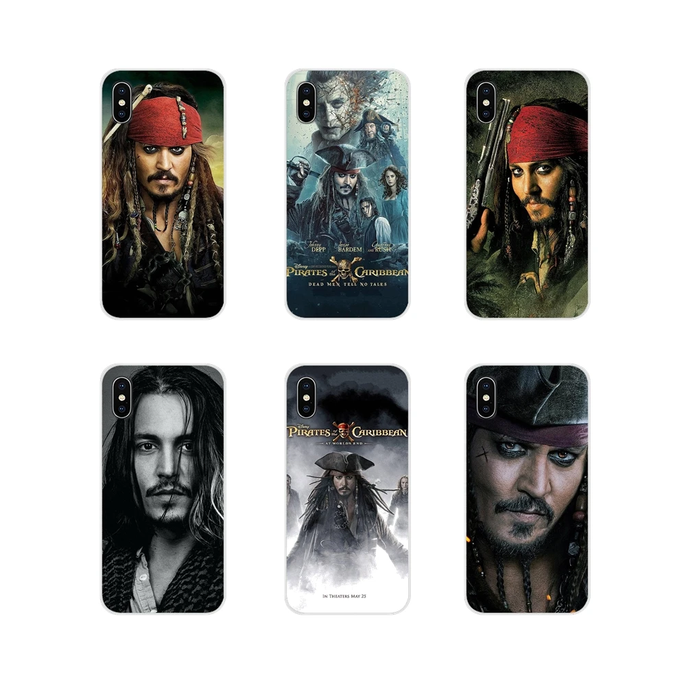 Силиконовый чехол для Samsung A10 A30 A40 A50 A60 A70 Galaxy S2 Note 2 3 Grand Core Prime johnny depp Pirates of the