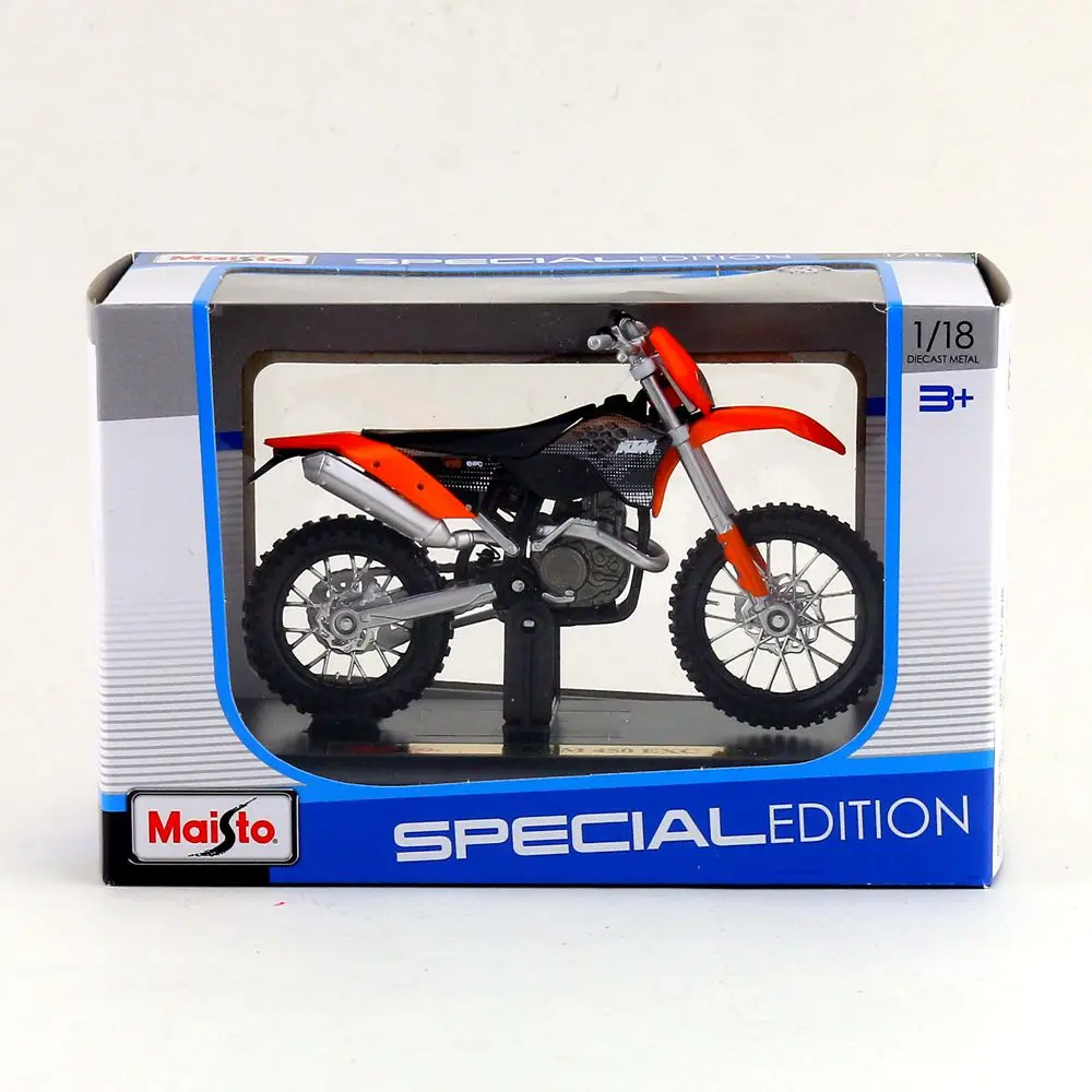 Maisto/Масштаб 1:18/литая модель мотоцикла/модель KTM 450 EXC Supercross/изысканный подарок или