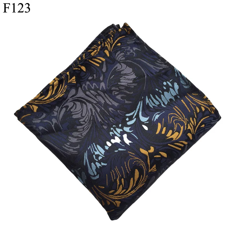 Мужской синий желтый цветок галстуки Карманный квадратный платок свадебный