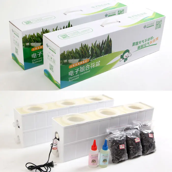 Три набора сделай сам система гидропоники для цветов и овощей без земли техника