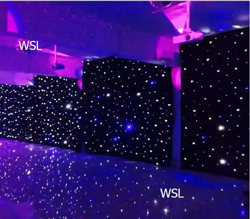 Фон для свадебной фотосъемки с изображением звезд 3x3 м|led curtain screen|screen ledscreen white |