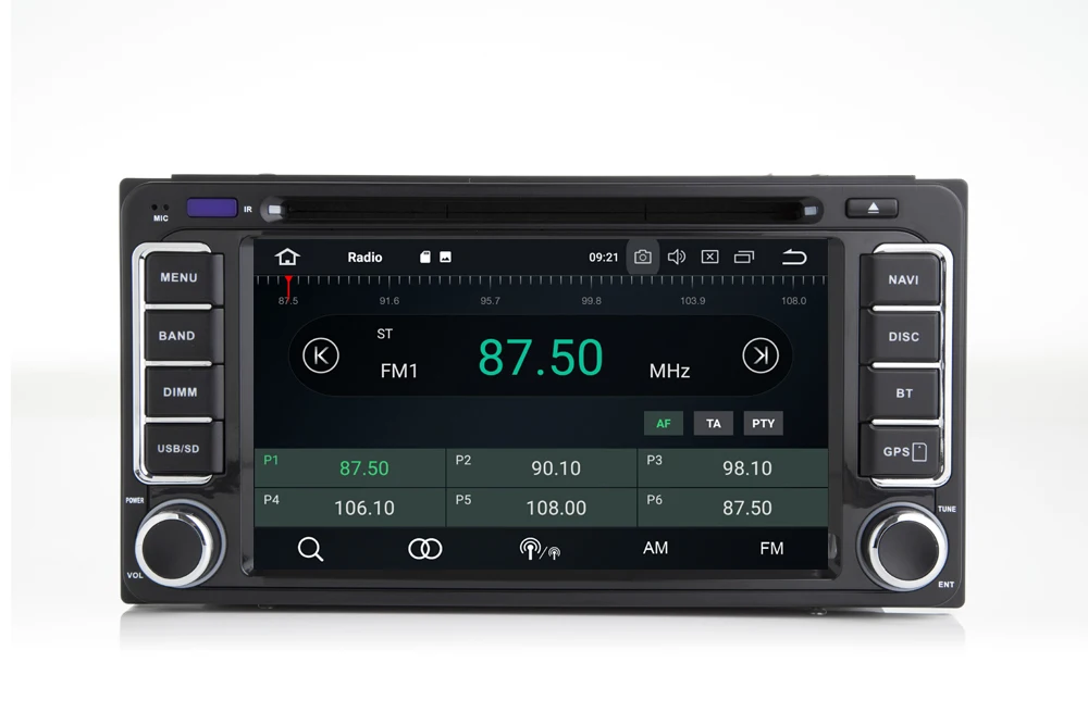 Android 9 0 автомобильный DVD GPS плеер для Toyota corolla yaris vios camry prado landcruiser LC100 LC120 VERSO WIFI SD USB BT
