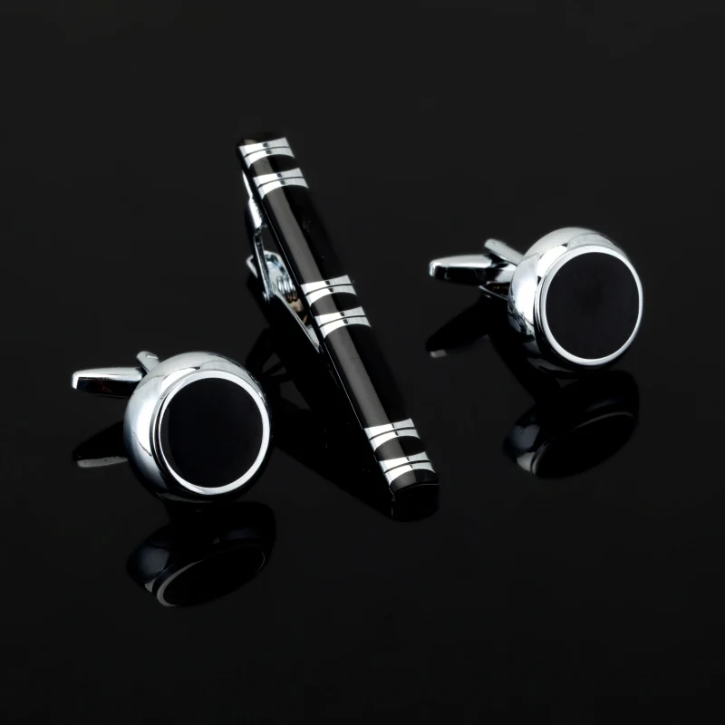 XK399 Высокое качество Мужская деловая рубашка зажим для галстука/Запонки/роскошный подарочный набор/другие аксессуары Сумасшедшие Акции - Окраска металла: 4