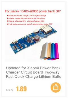 5V 2A 2.1A 10*18650 Мобильный Внешний аккумулятор DIY комплекты 3 USB внешний аккумулятор зарядное устройство Модуль платы+ 10S корпус батареи чехол