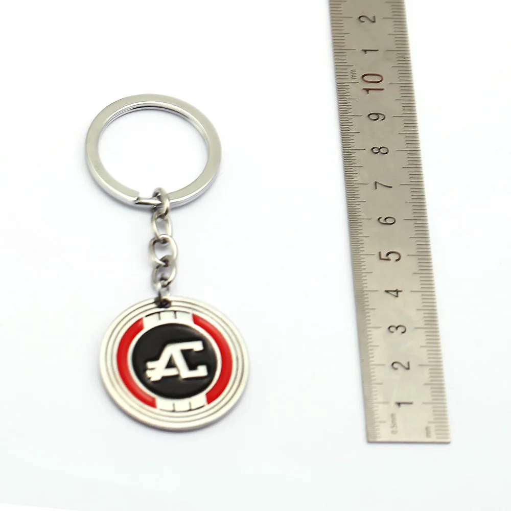 Металлический брелок для ключей Apex Legends мужчин и женщин Ювелирное Украшение с