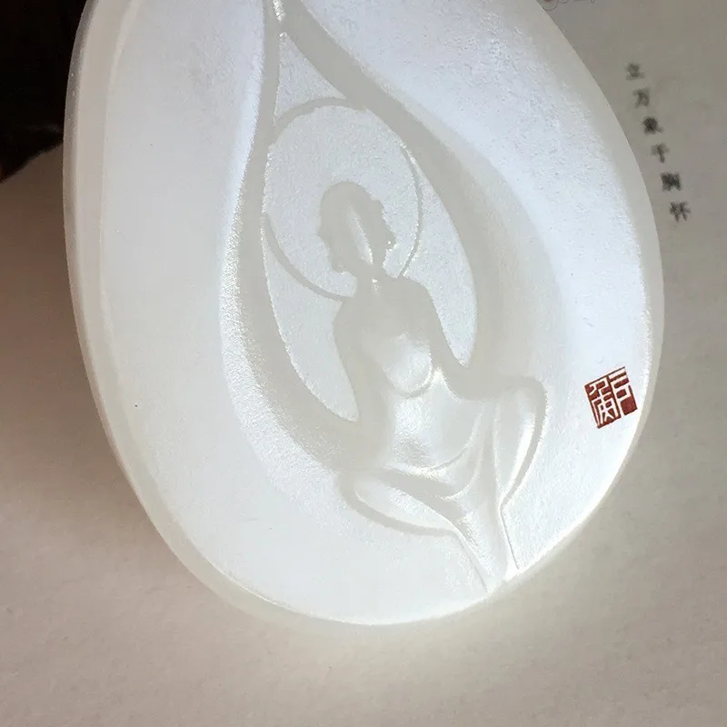 Koraba изящное ювелирное изделие ручной работы из природного афганского белого